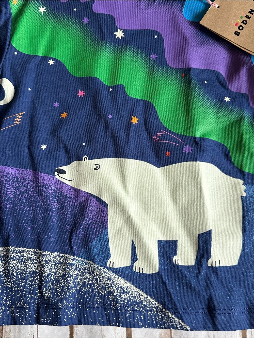 Mini Boden unicorn shirt nwt 2/3 - Picture 4 of 4